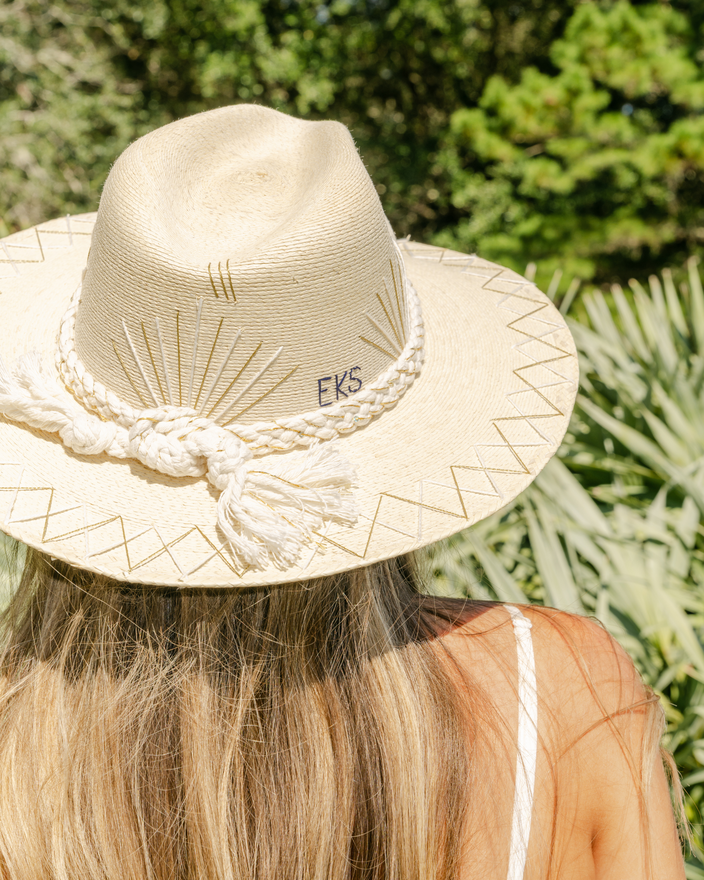 White Palm - Cabo Agave - Double Zig Zag