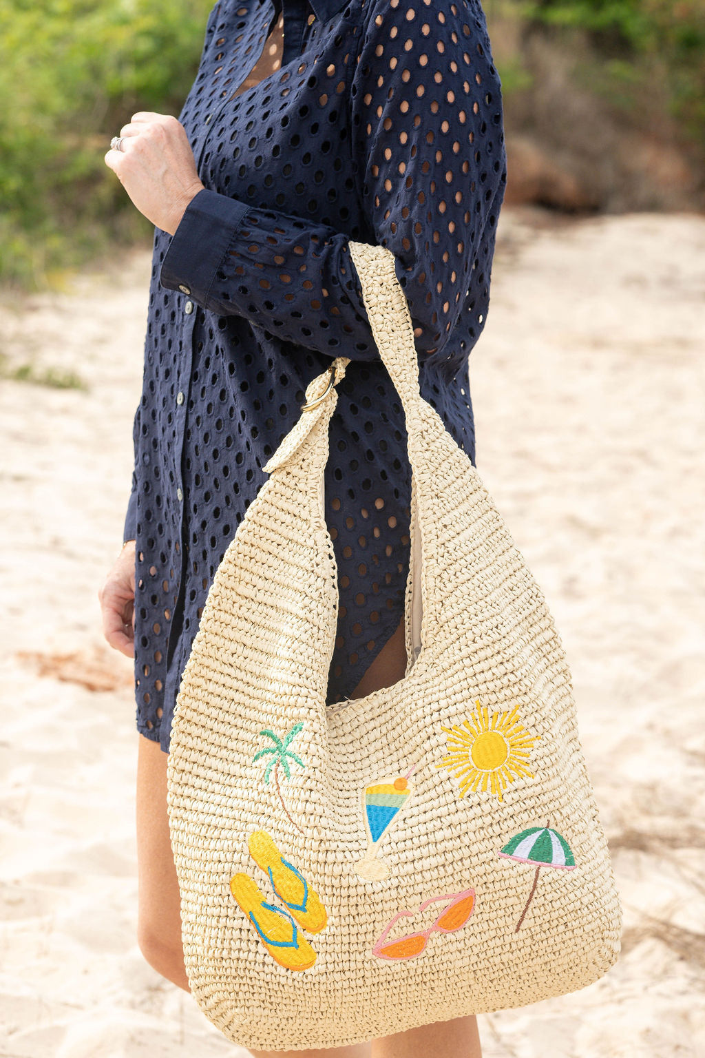 Novelty Slouchy Tote