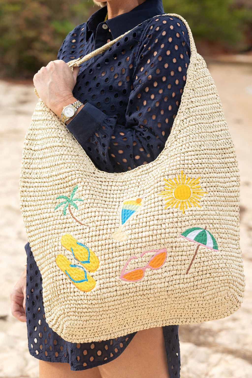 Novelty Slouchy Tote