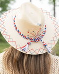 White Palm - Patriotic Fireworks - Double Zig Zag