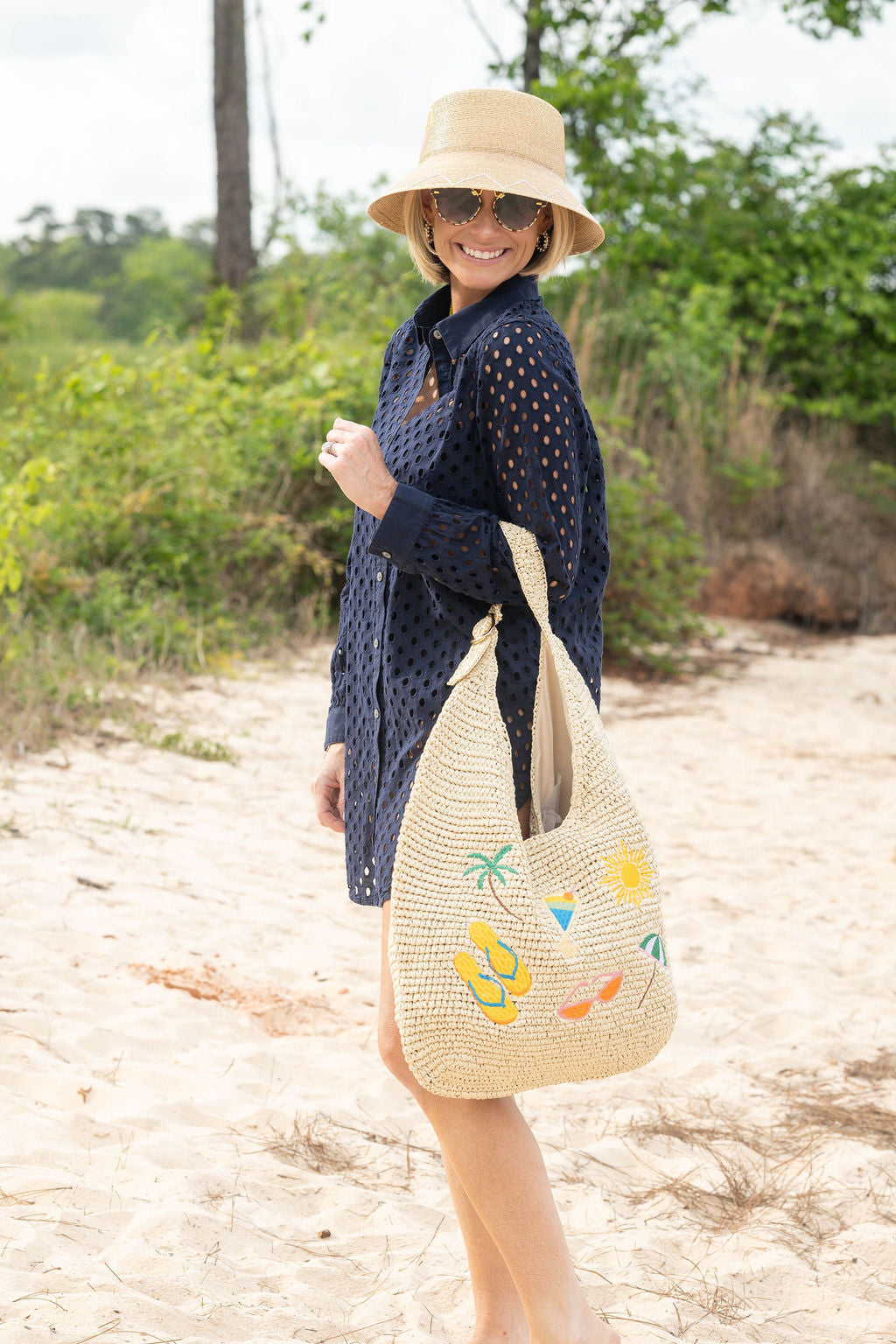 Novelty Slouchy Tote
