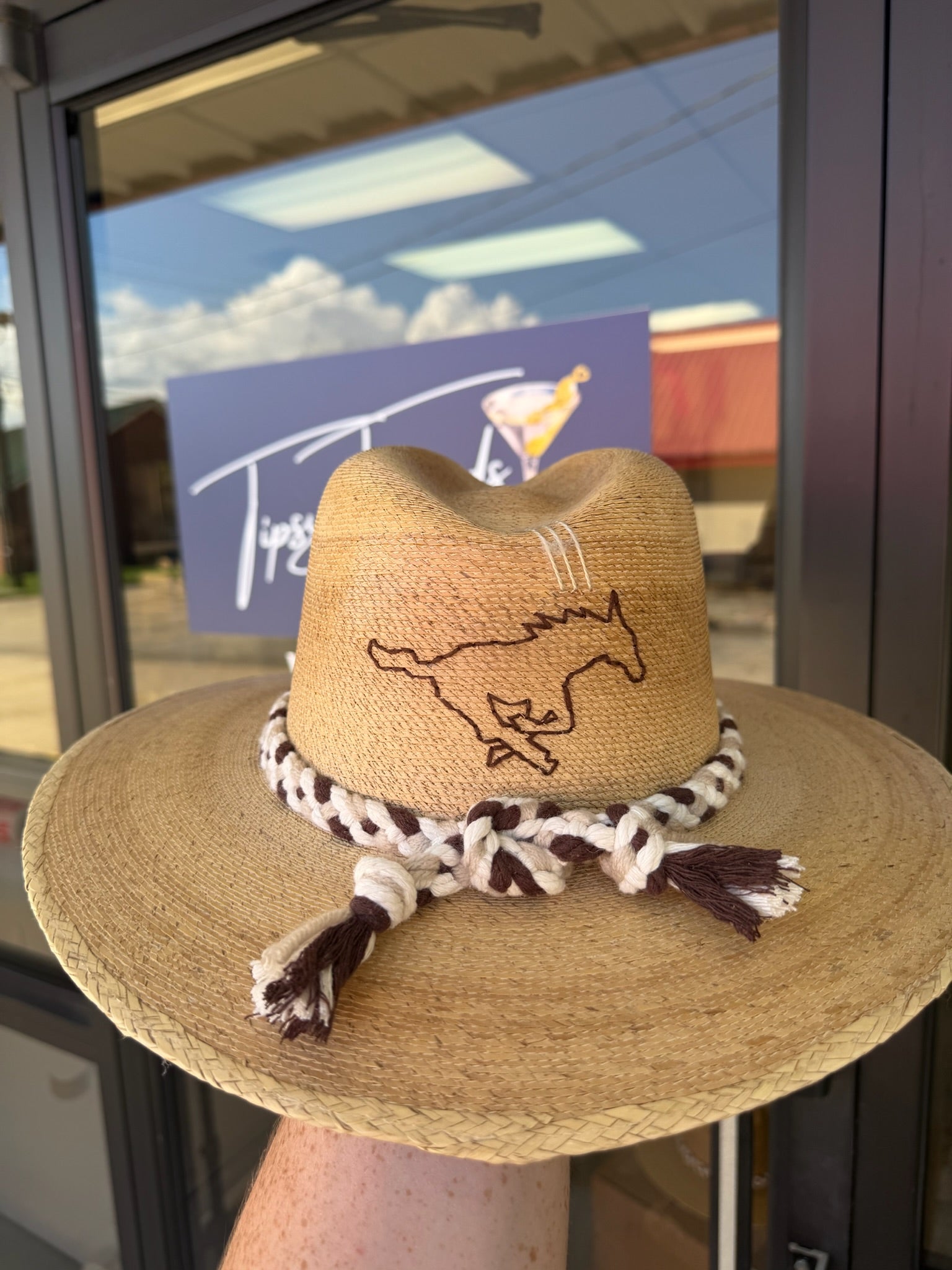 Natural Palm - Horse