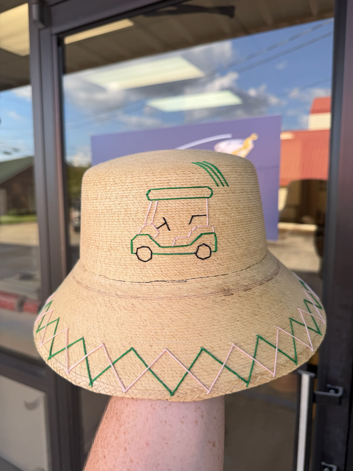 Bucket - Natural Palm - Golf Cart