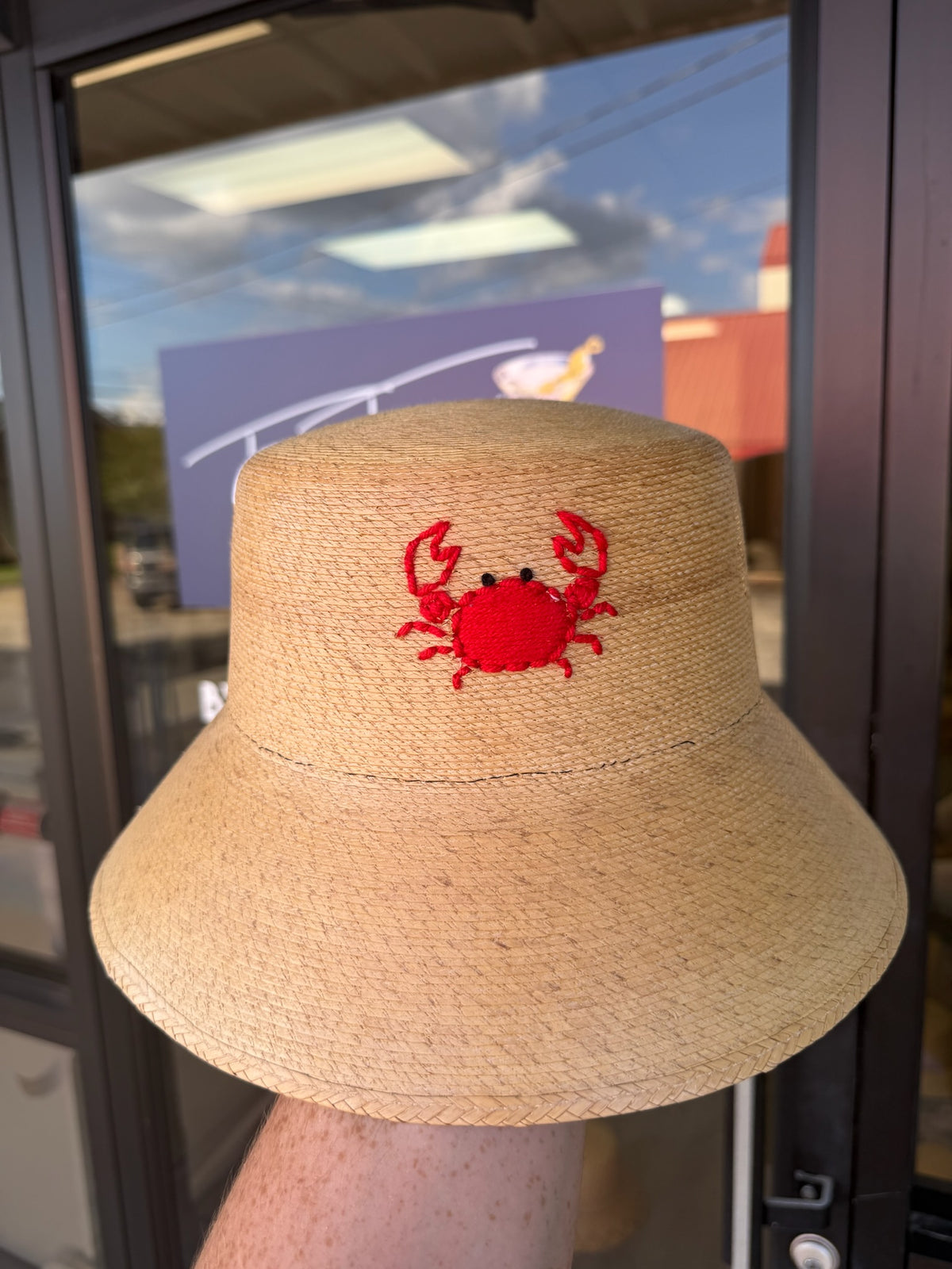 Bucket - Natural Palm - Crab