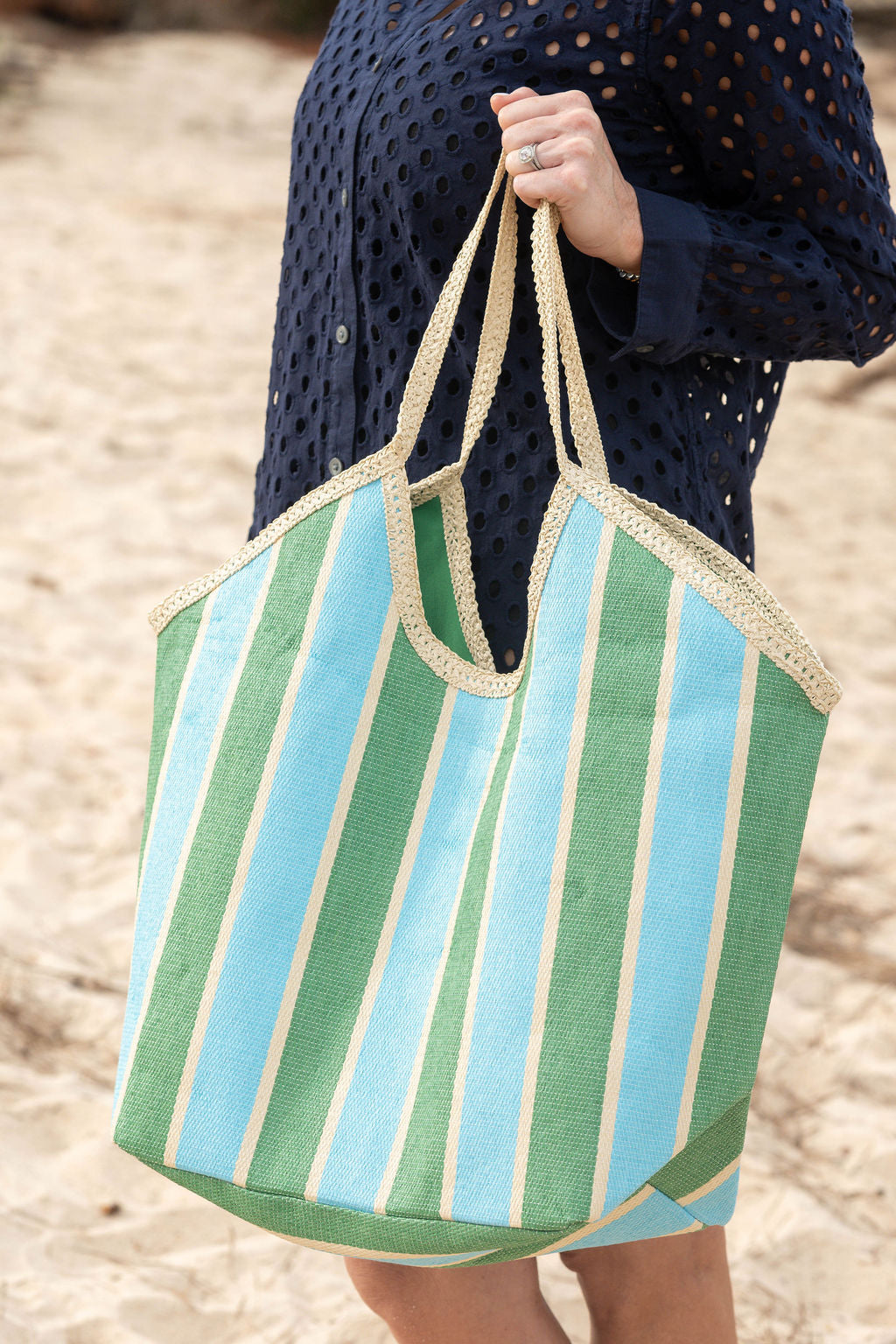 Capri Tote - Turquoise