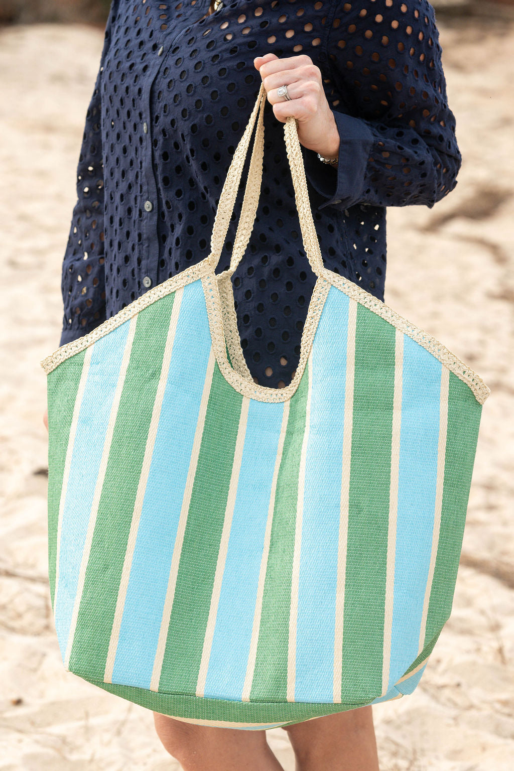 Capri Tote - Turquoise
