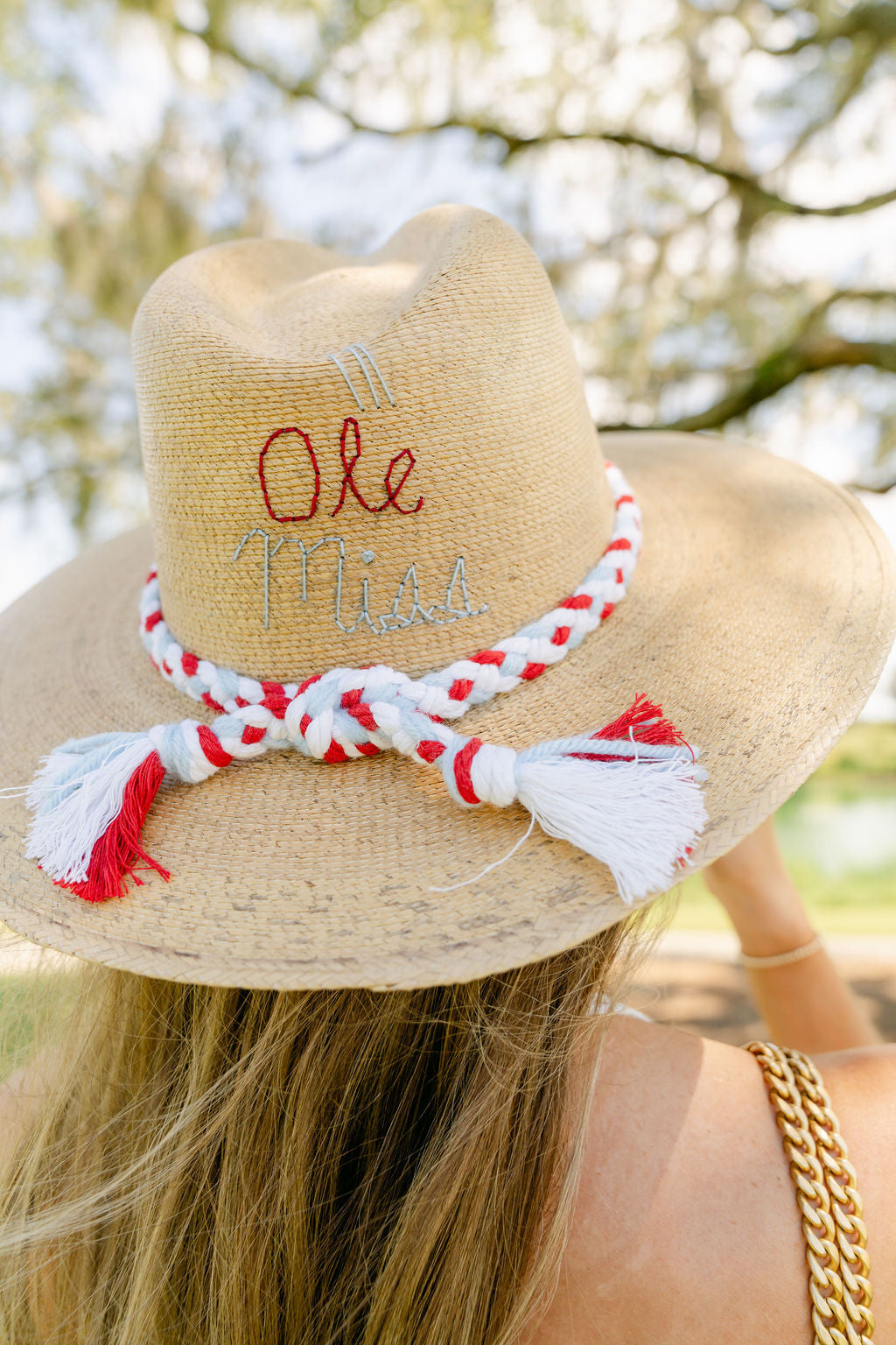 Natural Palm - Ole Miss Cursive