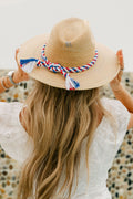Natural Palm - Patriotic Braid
