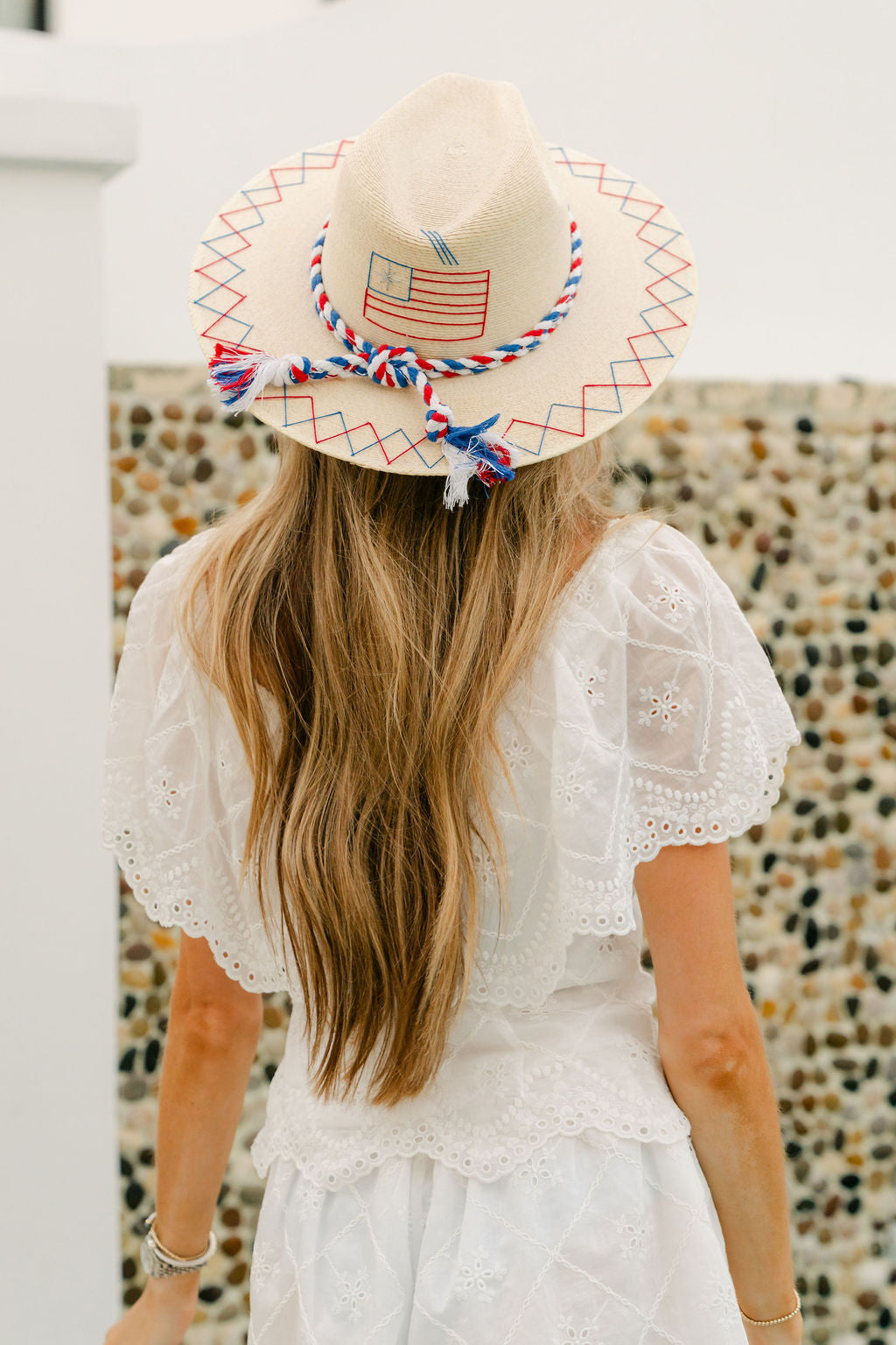 White Palm - American Flag