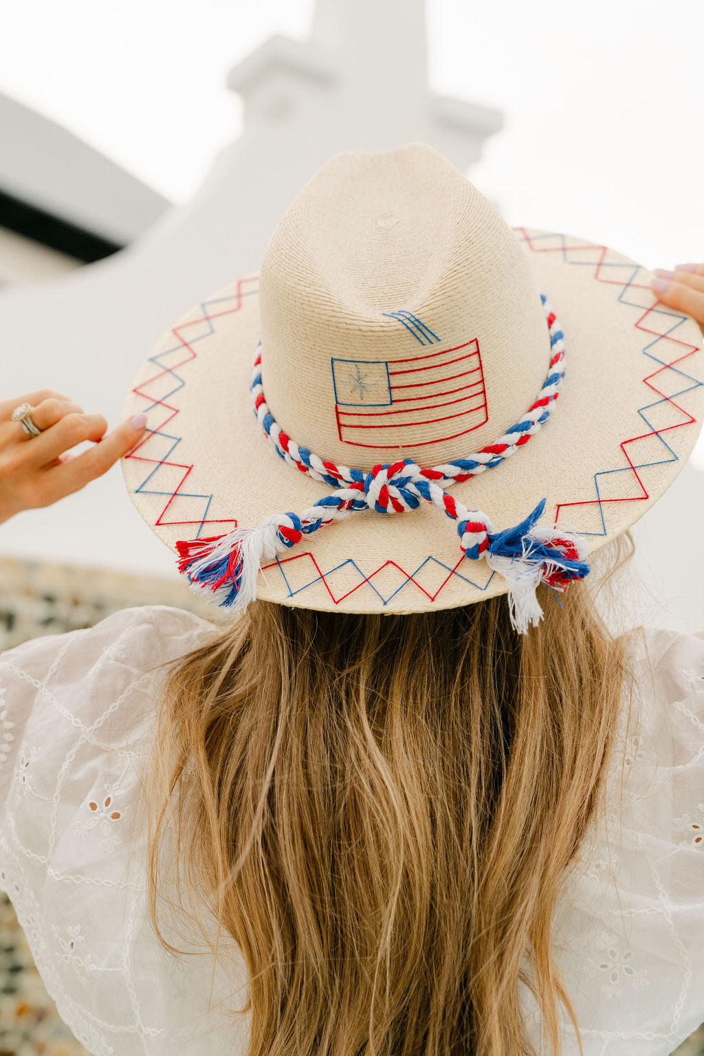White Palm - American Flag