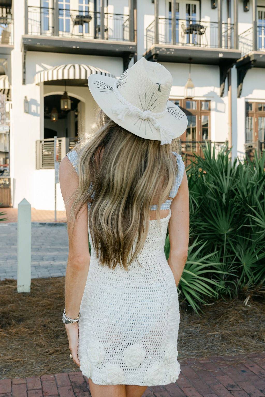 White Palm - Anna Double Agave - Cream