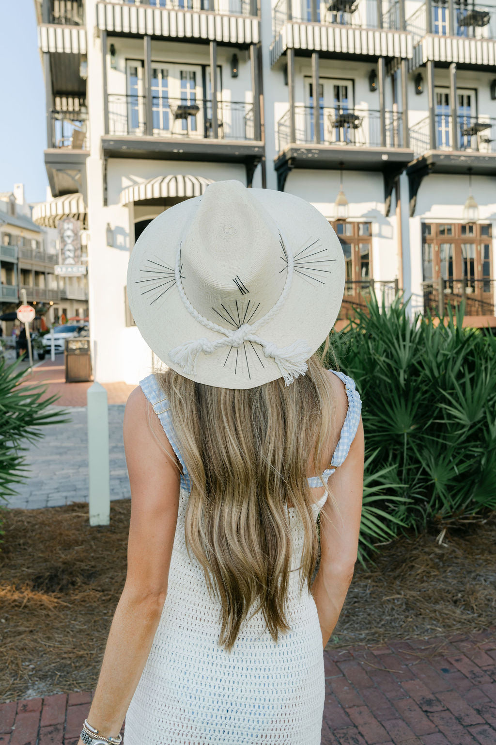 White Palm - Anna Double Agave - Cream